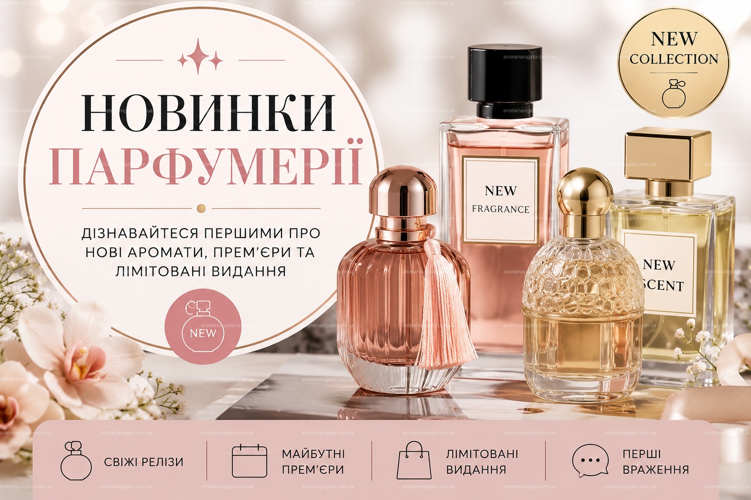 Новинки парфумерії