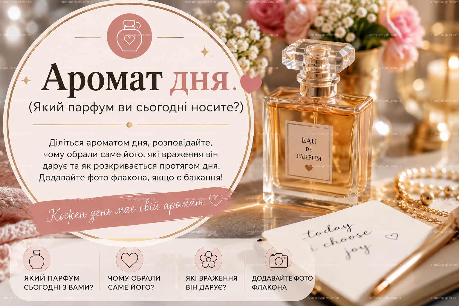 Парфум дня (Який аромат ви сьогодні носите?)
